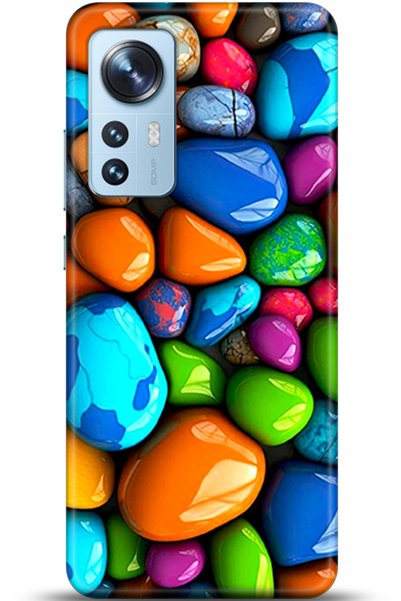 Noprin Xiaomi 12 Pro Case Hd Printed Case - Custody Series 5455