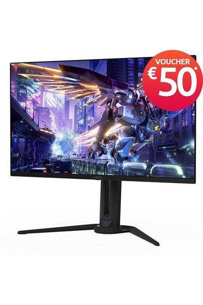 Gigabyte Monitor Gaming QD-OLED Gigabyte 31,5" FO32U2P, UHD 3840x2160, HDMI, DisplayPort, 240 Hz