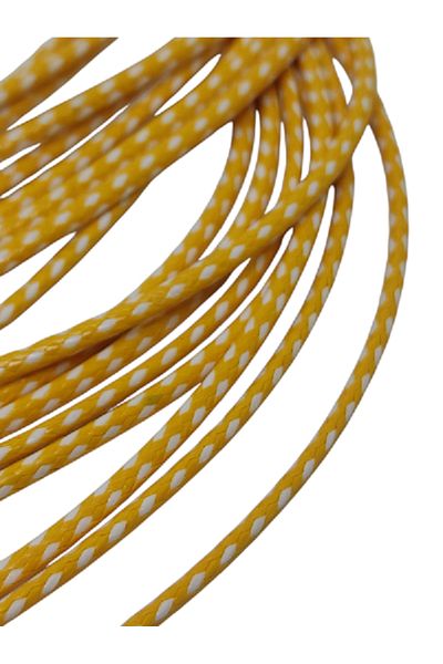 PARACORD 2 mm Patterned Korean Rope - 10 Meters Firebird