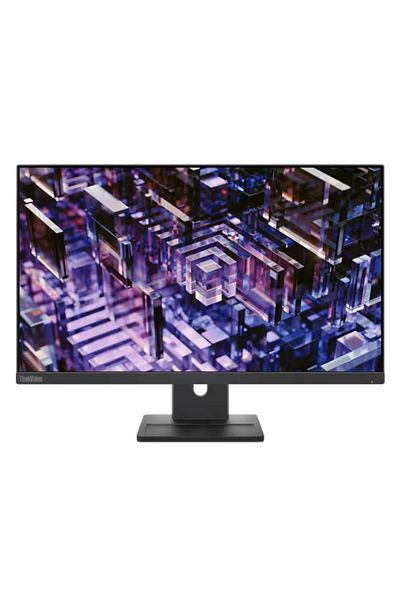 LENOVO Monitor IPS LED Lenovo ThinkVision 23.8" E24q-30, QHD 2560 x 1440, HDMI, DisplayPort, Pivot Negru