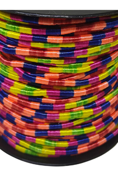 PARACORD 2 mm Rasta Thread 10 Meters Firebird - 2 mm Thickness