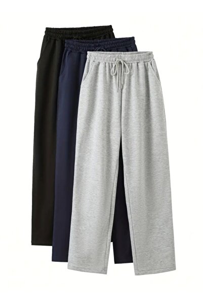 FİTGO بنطال رياضي واسع القطع للجنسين