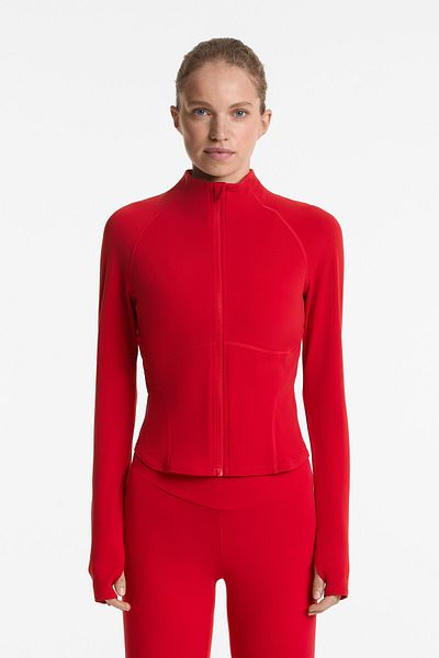 Oysho Light warm technical jacket with seams