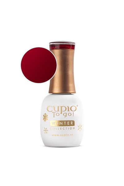 Cupio Oja semipermanenta Cupio To Go! Winter Collection - Sugar Plum 15ml