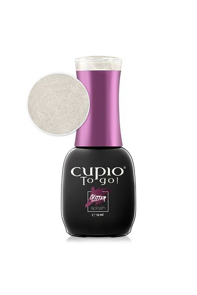 Cupio Oja semipermanenta Cupio To Go! Glitter Splash - Bride Glam
