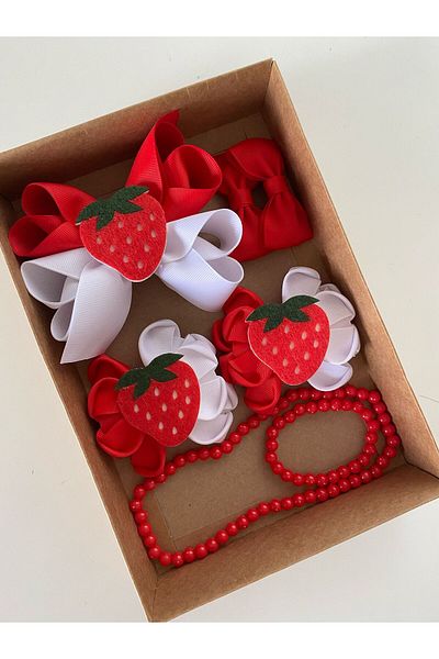 Stil Tasarım Toka Strawberry Buckle Set