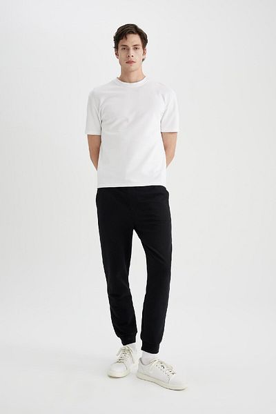 DeFacto Pike Jogger Sweatpants - Slim Fit, Lace-Up Waist, Elastic Leg, Pocket N0110Az24Sp