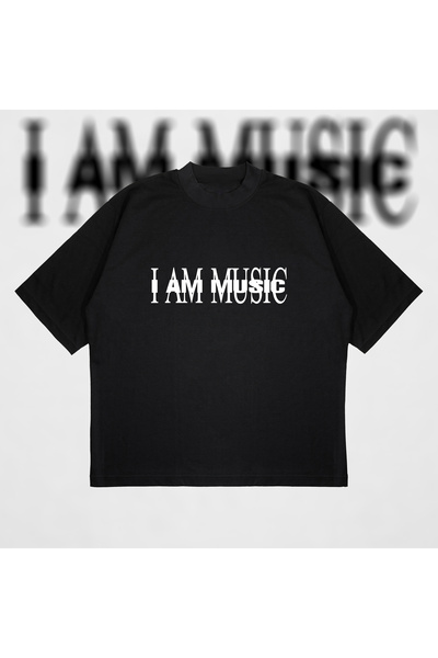 PURE POWER Tricou Suicideboys I Am Music Boxy Fit supradimensionat unisex tri...