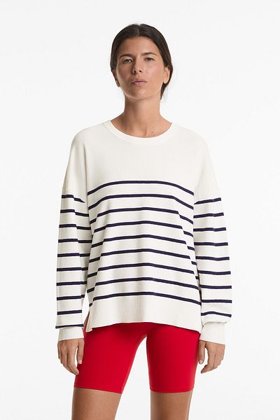 Oysho Striped knit jumper