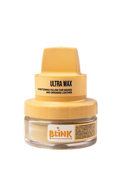 Blink Ultra Wax Yağlı Deri Cilası Naturel Renk 50 ml