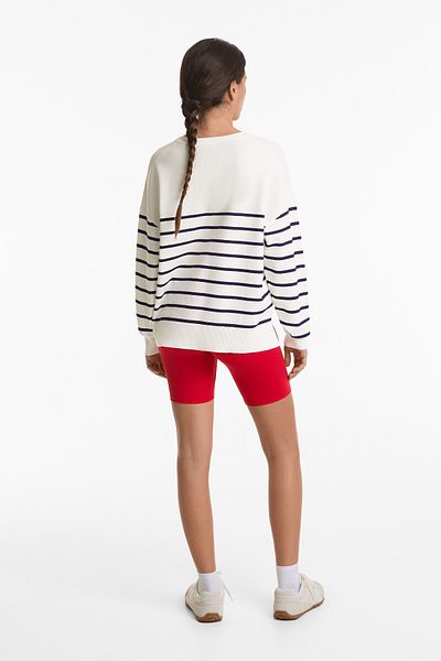 Oysho Striped knit jumper