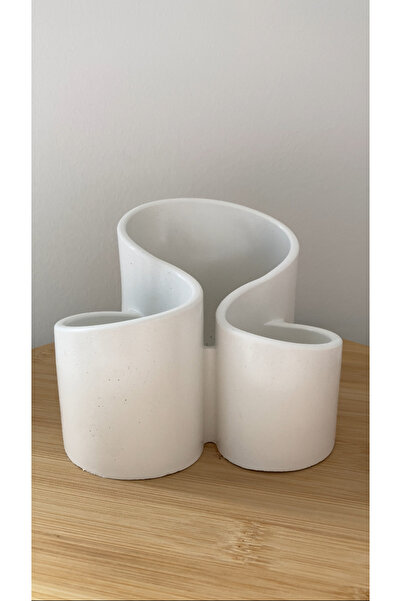 NurEra Design Gold & Silver Gilded Decorative Organizer with Compartments