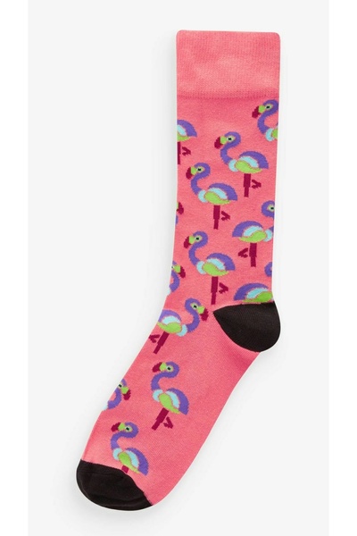 Heritage Home Цветни чорапи с плодови и животински мотиви за щастливи крака