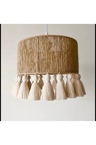 tasarimakromem35 jüt ip ve makrome  avize duy dahil