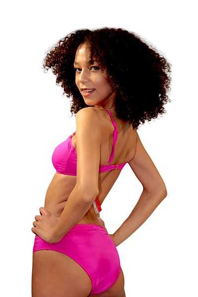 shra mayo Strapless Bikini Suit