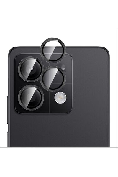 Fibaks Xiaomi Redmi Note 13 Pro 5G Uyumlu Kamera Koruma Renkli Lens Koruyucu ...