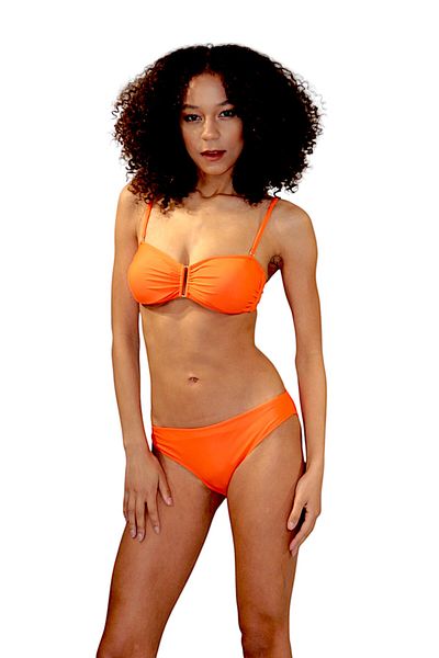 shra mayo Strapless Bikini Suit