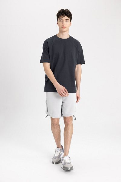 DeFacto Oversize Fit Straight Leg Shorts B8793AX24SM