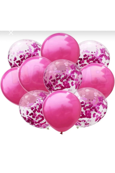 klbk طقم بالونات روز ترتر 12 قطعة