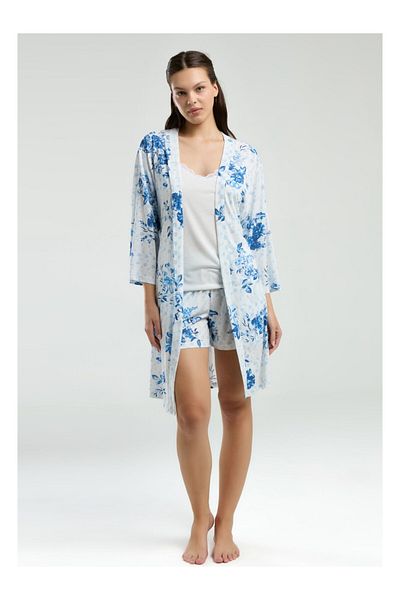 Pierre Cardin Set pijamale din țesătură din jerseu pentru femei, 3 piese, în cutie WV.1.L.0E012O