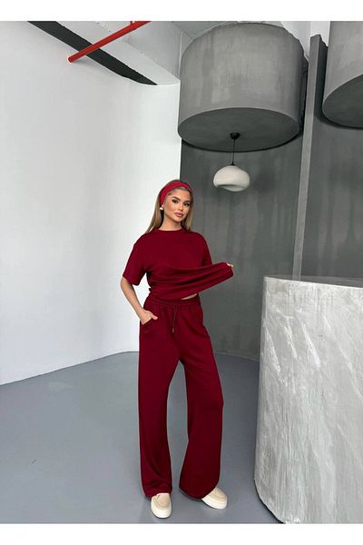 DENİKK Επιλέξτε στο Trendi Flyer Modal Akaranlik T-Shirt 2 Σετ Pişeti