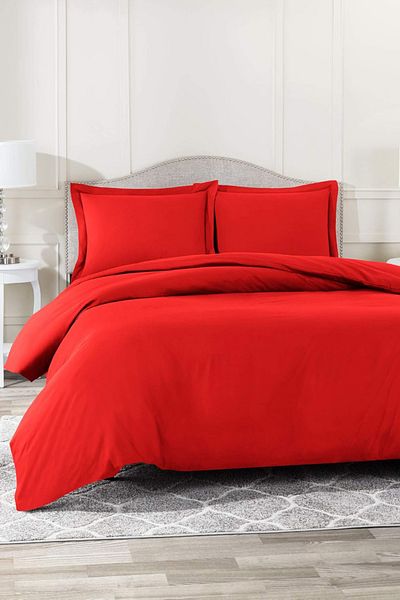 Fabric Box Cotton Double Duvet Cover Set