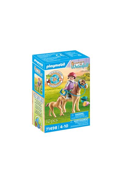 Playmobil -CHILD WITH PONY AND FOAL