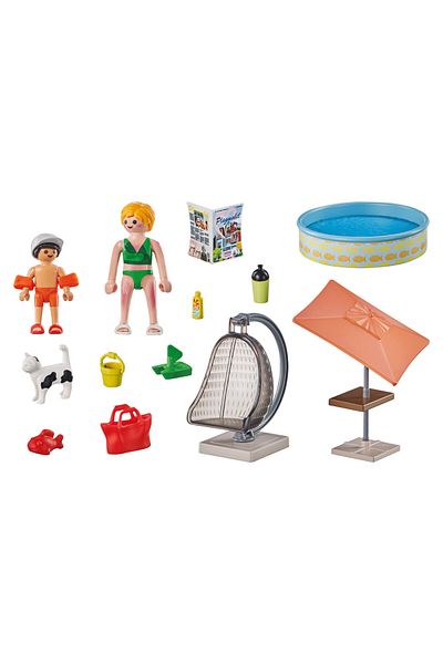 Playmobil -DISCTRACTIE LA PISCINA IN CURTE