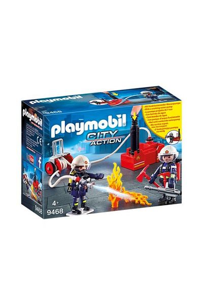 Playmobil Playmobil - Firefighters with Water Pump