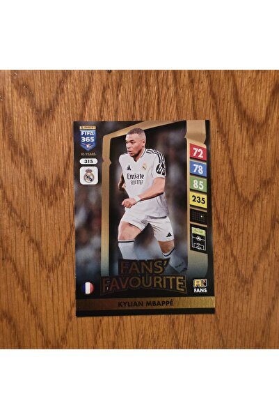 Panini FIFA 365 - Kylian Mpabbe Fan's Favourite 315