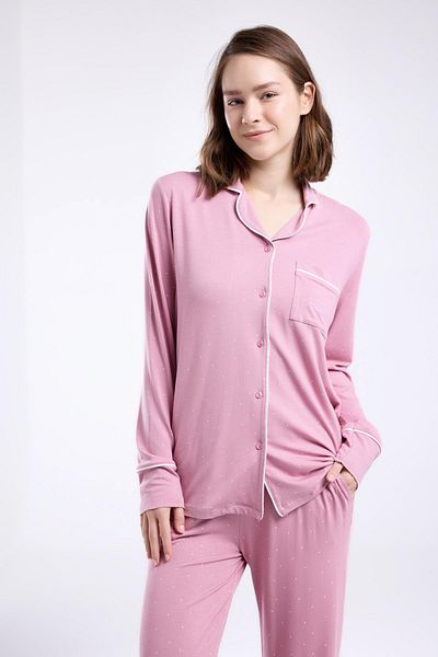Pierre Cardin Women's Halter Neck Pajama Set