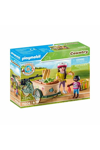 Playmobil Set de joaca Playmobil - Bicicleta Fermierilor Cu Marfa