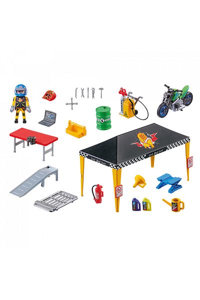 Playmobil Stunt Show - Car Repair Tent