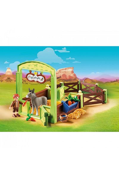 Playmobil Playmobil - Grajd Si Copil Cu Morcovi