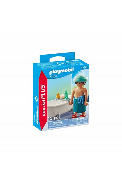 Playmobil BOY IN BATHROOM FIGURINE