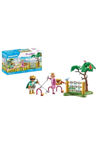 Playmobil - Castle garden with royal games
