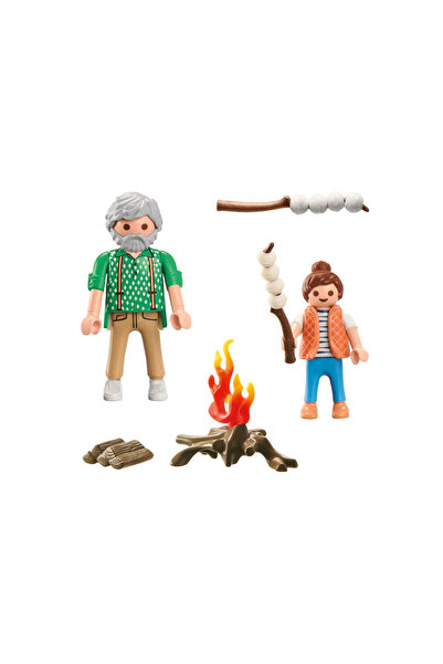 Playmobil -CAMPFIRE WITH MARSHPINS