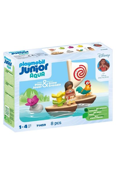 Playmobil Junior Disney - Barca cu vela a Moanei