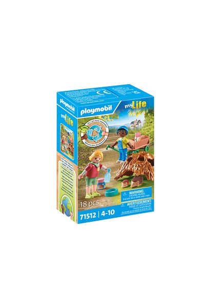 Playmobil -CARE OF THE HEDGEHOG FAMILY