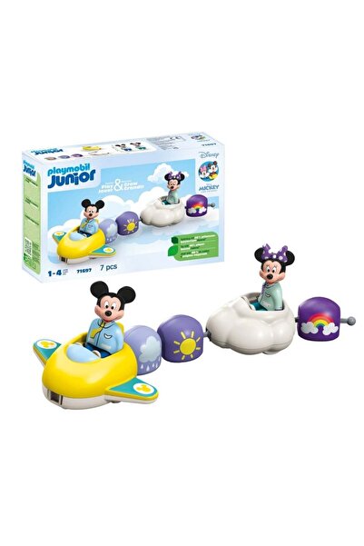 Playmobil Junior Disney - Zborul lui Mickey si Minnie printre nori