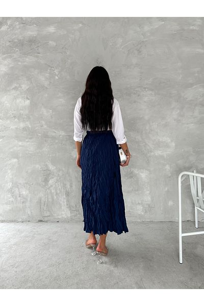 Fanori Woman FUSTA CRINKLE VOILE Crush CU TALIE ELASTICĂ