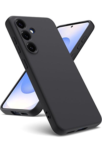 Rivor Samsung Galaxy S25 Kılıf Kamera Korumalı İpeksi Yumuşak Dokunuşlu Koruy...