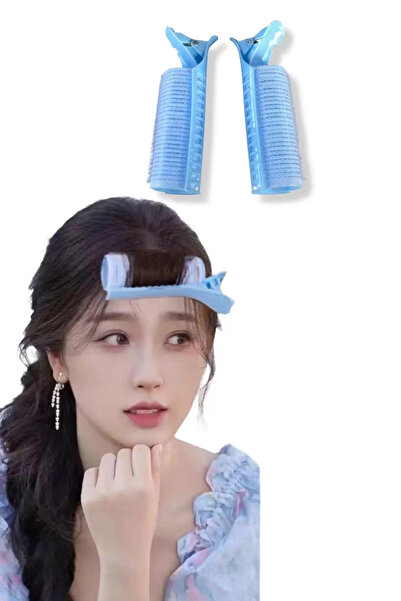 Vitastyle 2-Piece Curler with Velcro Clip Buckle/Adhesive Hair Curler