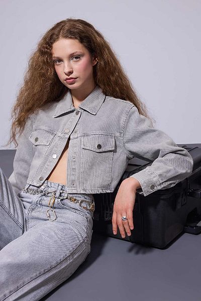 DeFacto Coool Oversize Wide Fit Gabardine Long Sleeve Shirt C1676Ax24Sp