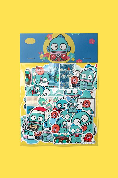 dadi ramba مجموعة ملصقات Hangyodon Kawaii - مجلة Bullet - مخطط - دفتر ملاحظات - ملصق لاصق للكمبيوتر المحمول