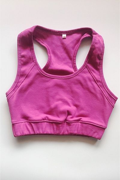 Lucky Line Γυναικείο Βαμβακερό Αθλητικό Bustier Sporty Crop