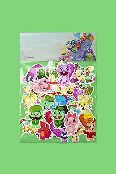 dadi ramba Pachet de autocolante Happy Tree Friends - Bullet Journal - Agenda...