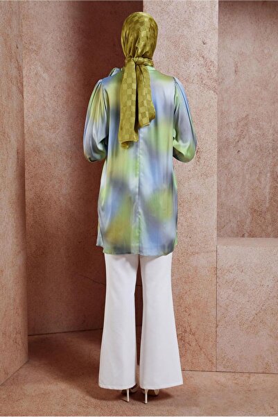 Alvina Σατέν Hijab Τουνίκ - Μοντέλο 44628