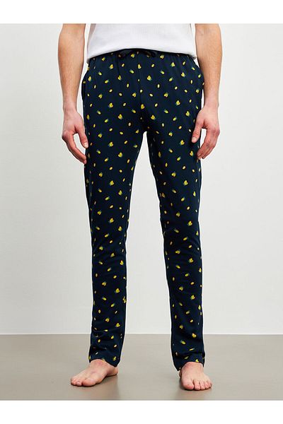 LC Waikiki Navy Blue Standard Fit Men's Pajama Bottom