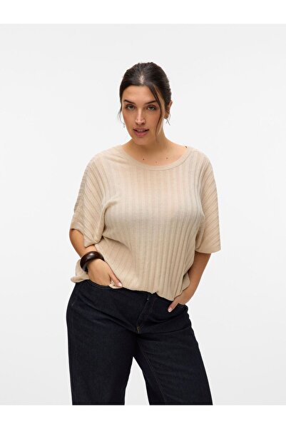 Veromoda Curve Strickpullover VMCBARBADOS Pullover